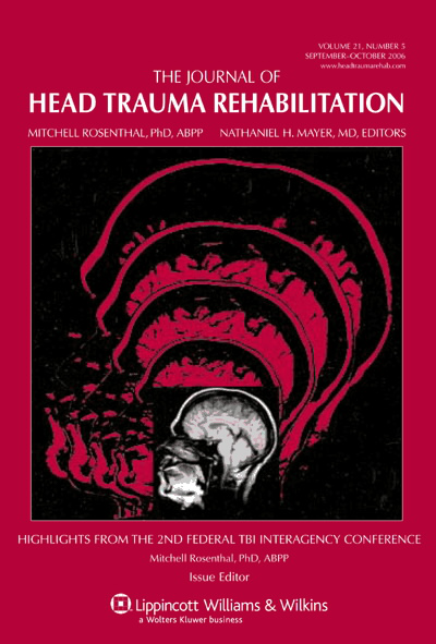 Journal of Head Trauma Rehabilitation
