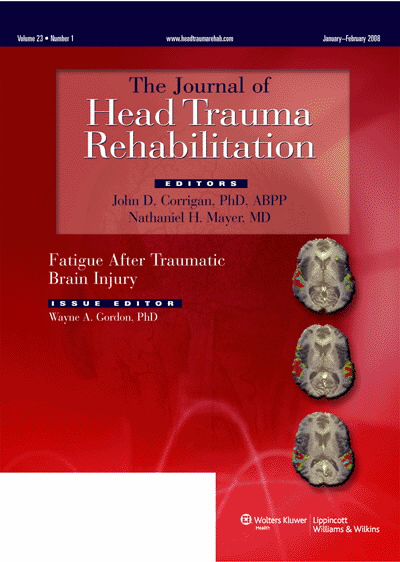 Journal of Head Trauma Rehabilitation
