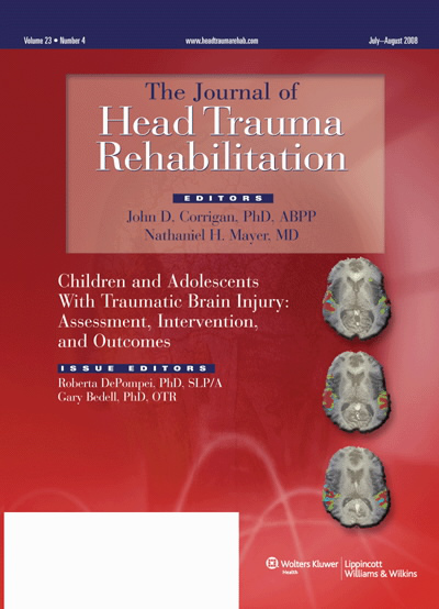 Journal of Head Trauma Rehabilitation