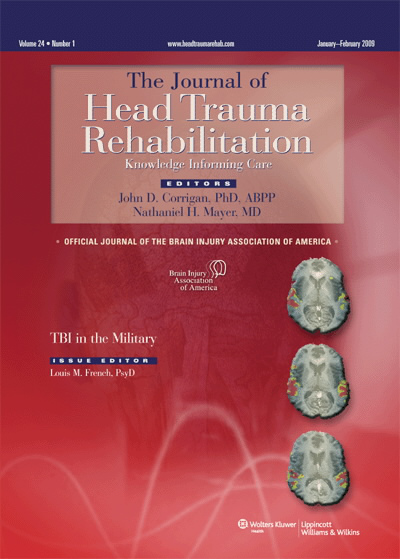 Journal of Head Trauma Rehabilitation