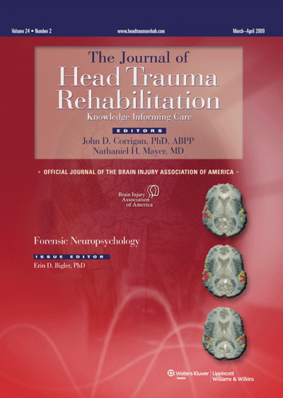 Journal of Head Trauma Rehabilitation