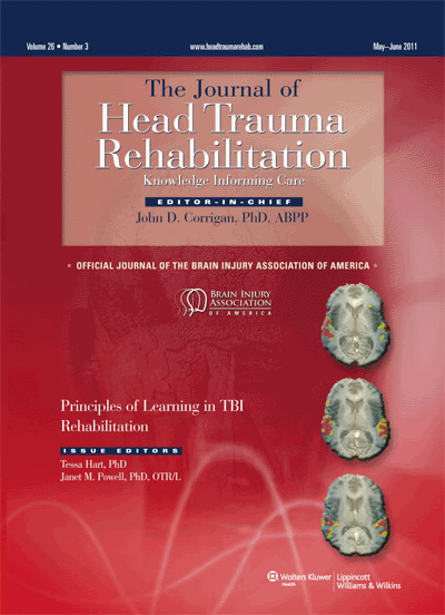 Journal of Head Trauma Rehabilitation