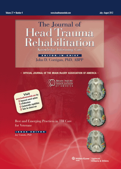 Journal of Head Trauma Rehabilitation