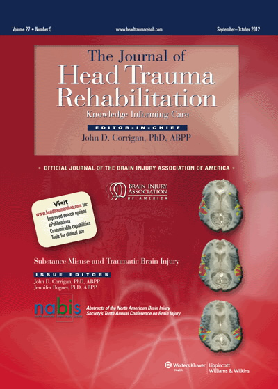 Journal of Head Trauma Rehabilitation