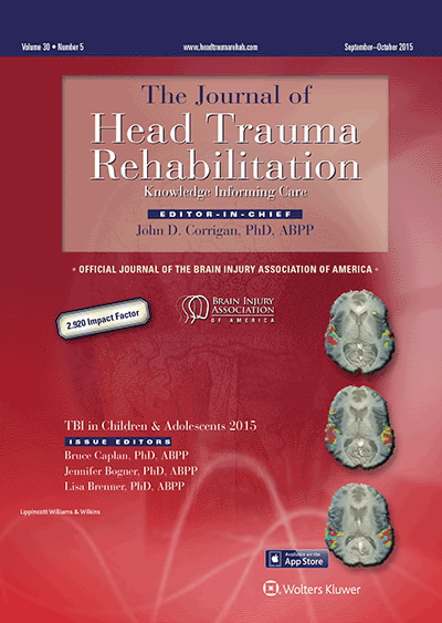 Journal of Head Trauma Rehabilitation