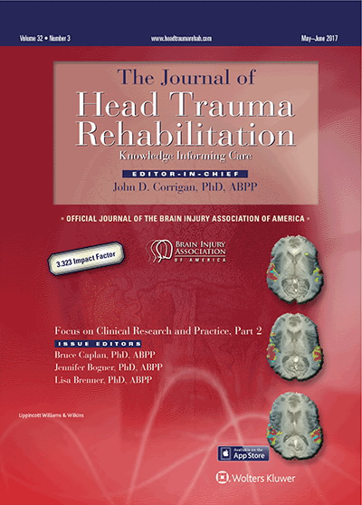 Journal of Head Trauma Rehabilitation
