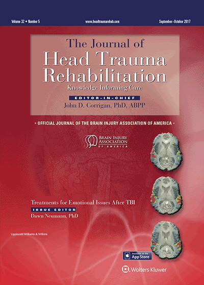 Journal of Head Trauma Rehabilitation