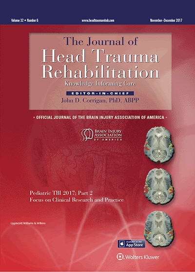 Journal of Head Trauma Rehabilitation
