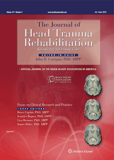 Journal of Head Trauma Rehabilitation