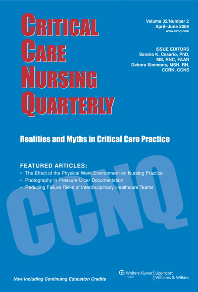 Critical Care Nursing Quarterly  