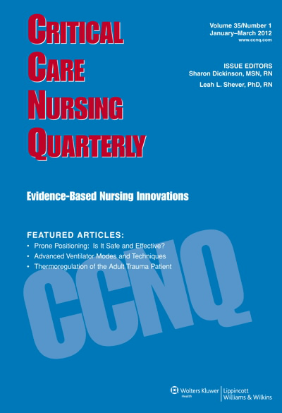 Critical Care Nursing Quarterly  