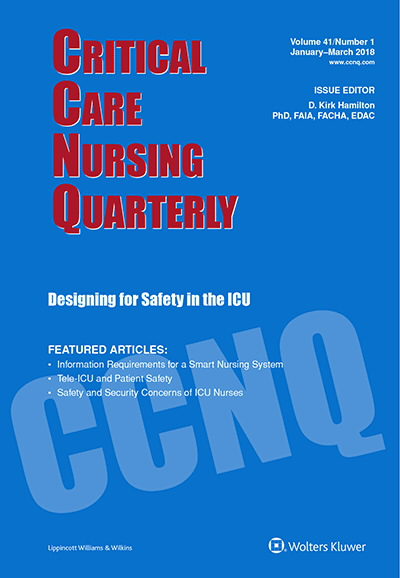 Critical Care Nursing Quarterly  