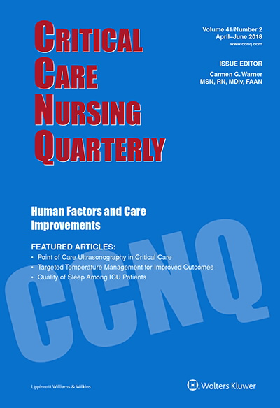 Critical Care Nursing Quarterly  