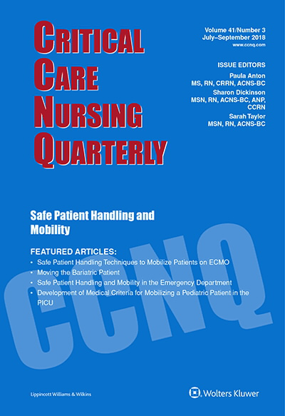 Critical Care Nursing Quarterly  