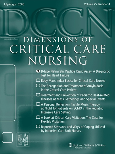 Dimensions of Critical Care Nursing
