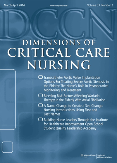Dimensions of Critical Care Nursing