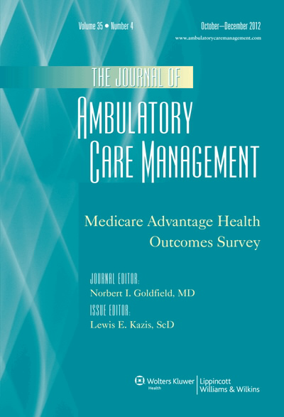 Journal of Ambulatory Care Management