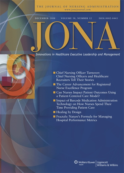 JONA: Journal of Nursing Administration