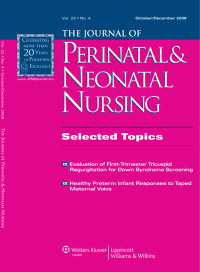 Journal of Perinatal and Neonatal Nursing 