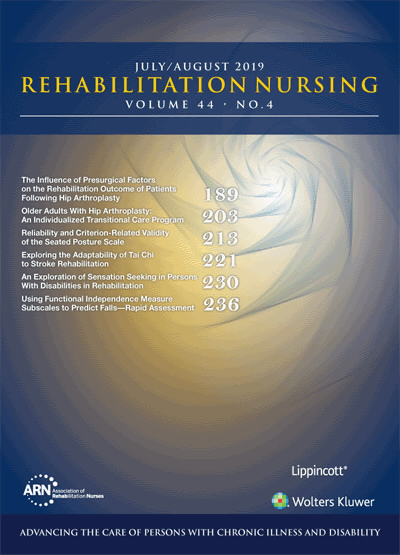 Rehabilitation Nursing Journal