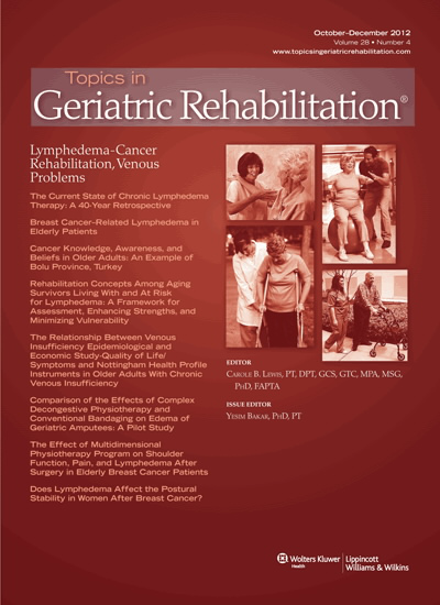 Topics in Geriatric Rehabilitation