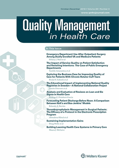 Quality Management in Health Care