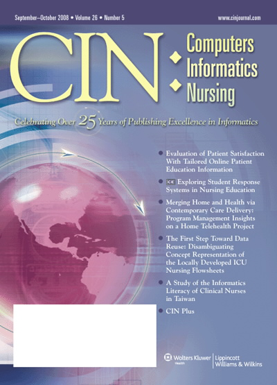 CIN: Computers, Informatics, Nursing