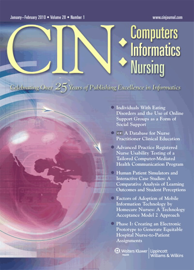 CIN: Computers, Informatics, Nursing