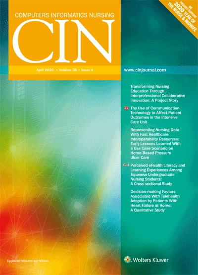 CIN: Computers, Informatics, Nursing