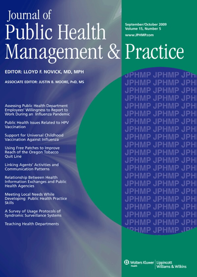 Journal of Public Health Management & Practice