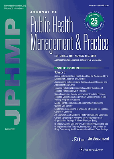 Journal of Public Health Management & Practice