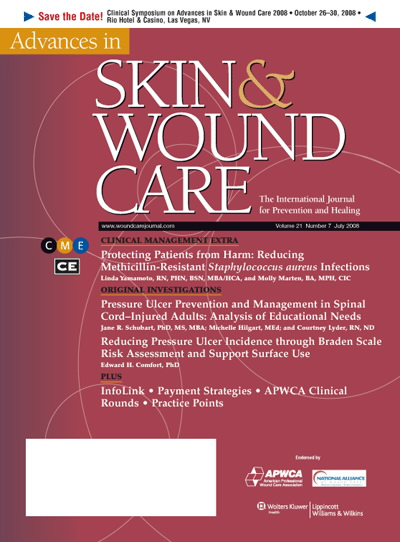 Advances in Skin & Wound Care: The Journal for Prevention and Healing
