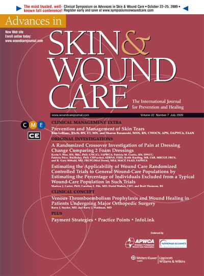 Advances in Skin & Wound Care: The Journal for Prevention and Healing