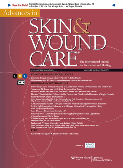 Advances in Skin & Wound Care: The Journal for Prevention and Healing