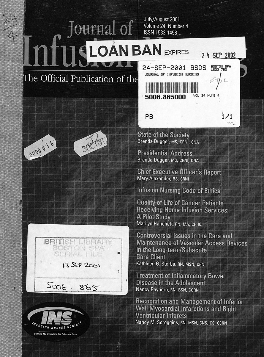 Journal of Infusion Nursing 