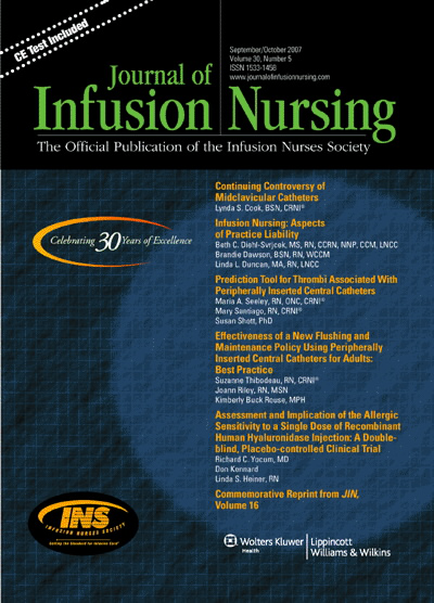 Journal of Infusion Nursing 