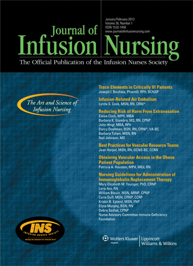 Journal of Infusion Nursing 