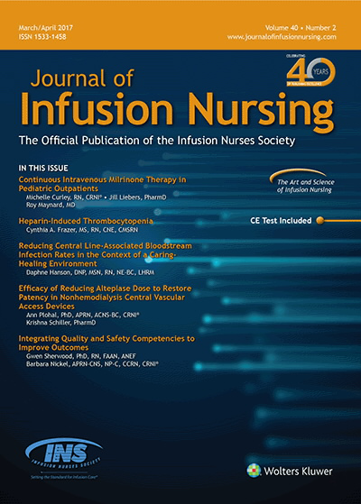 Journal of Infusion Nursing 