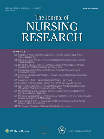 The Journal of Nursing Research