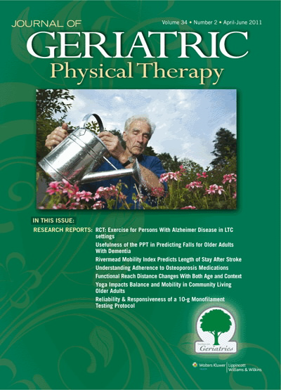 Journal of Geriatric Physical Therapy