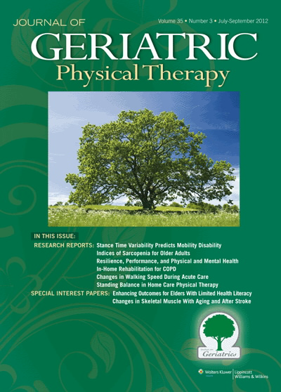 Journal of Geriatric Physical Therapy