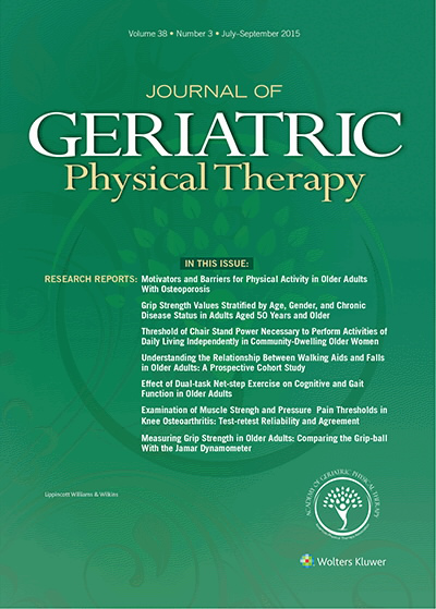 Journal of Geriatric Physical Therapy