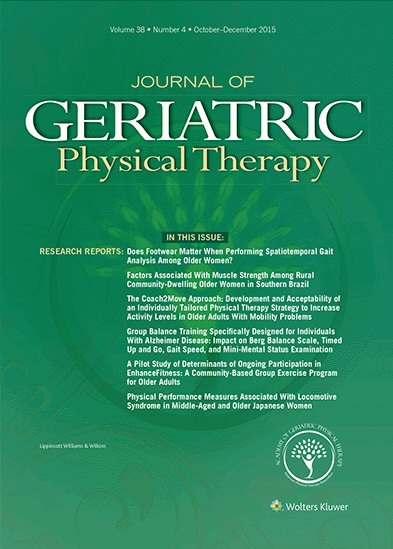 Journal of Geriatric Physical Therapy