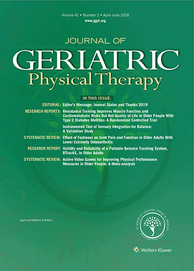 Journal of Geriatric Physical Therapy