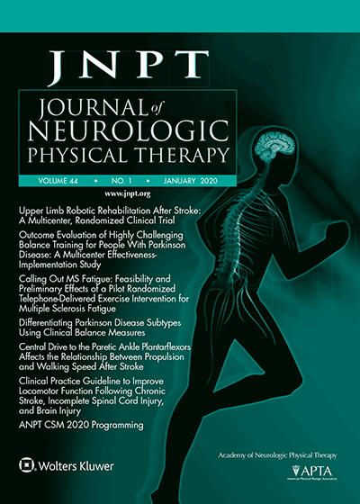 Journal of Neurologic Physical Therapy