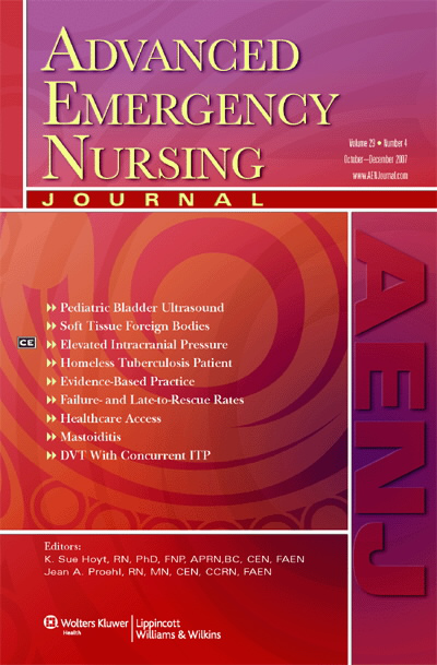 Advanced Emergency Nursing Journal 