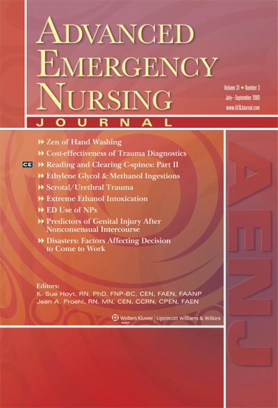 Advanced Emergency Nursing Journal 