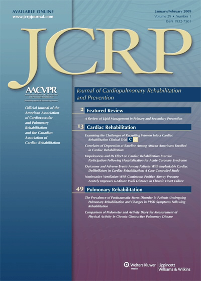 Journal of Cardiopulmonary Rehabilitation & Prevention