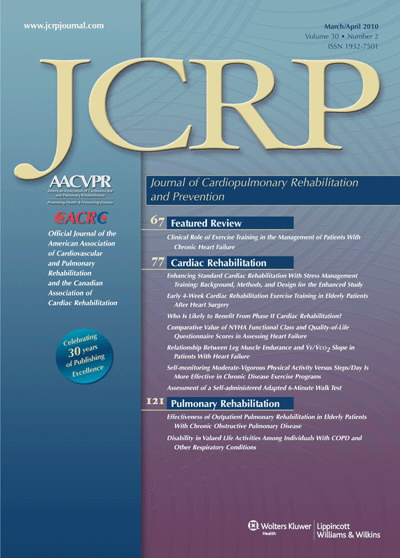 Journal of Cardiopulmonary Rehabilitation & Prevention