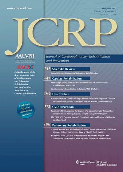 Journal of Cardiopulmonary Rehabilitation & Prevention